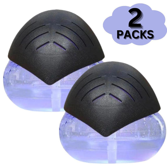 2 Pack Air Purifier with LED Lights for Bedroom, Humidifier Room Appliances, Water Filter Air Purifier for Home, Aroma Diffuser with LED Lights
